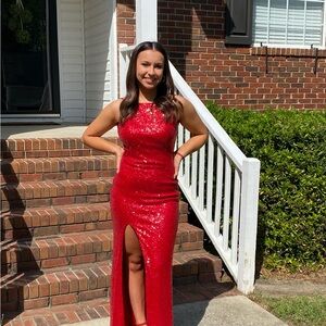Stunning Red Formal Gown